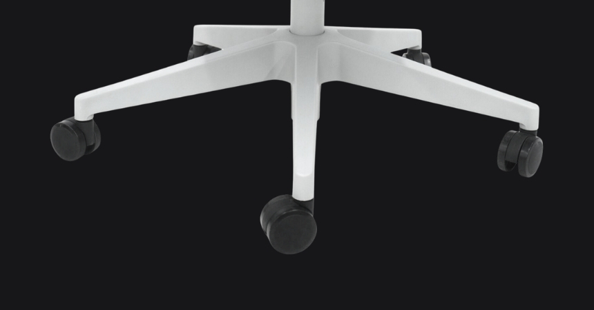 Stabilna baza nylonowa 680 mm z kółkami PU fotela NEST